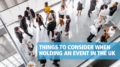 Martyn's Law - Things to Consider when holding an event in the UK